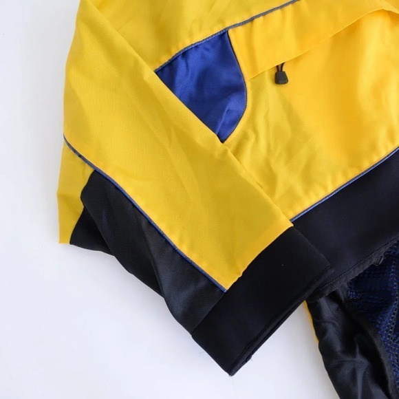 Tommy Hilfiger Vintage Y2K Yellow Ski Windbreaker Jacket ~Yellow ~Xlarge - Picture 12 of 16